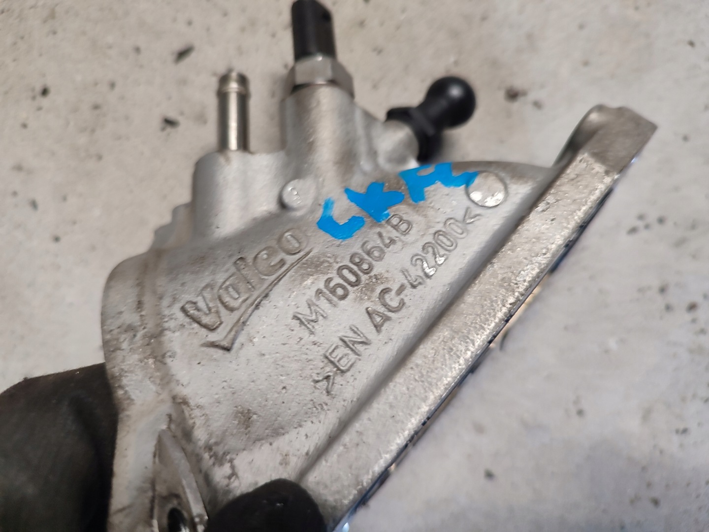 clutch header pipe VOLKSWAGEN GOLF 7 M160864B