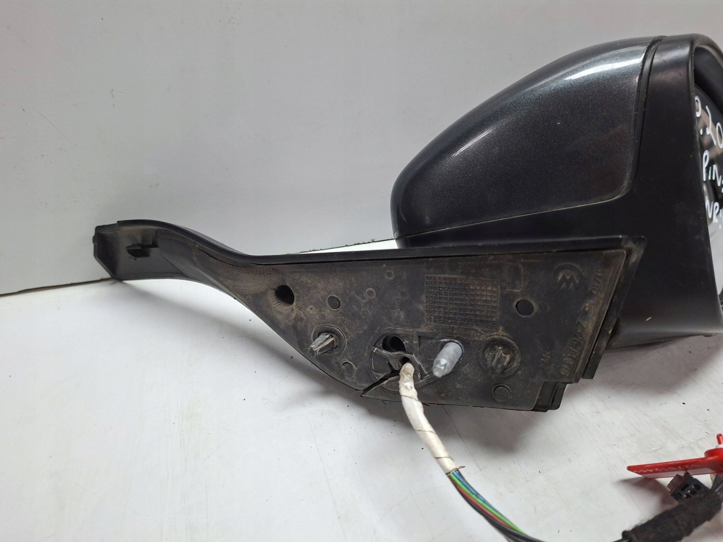 mirror exterior right PEUGEOT 208 2008 7 PIN 2012