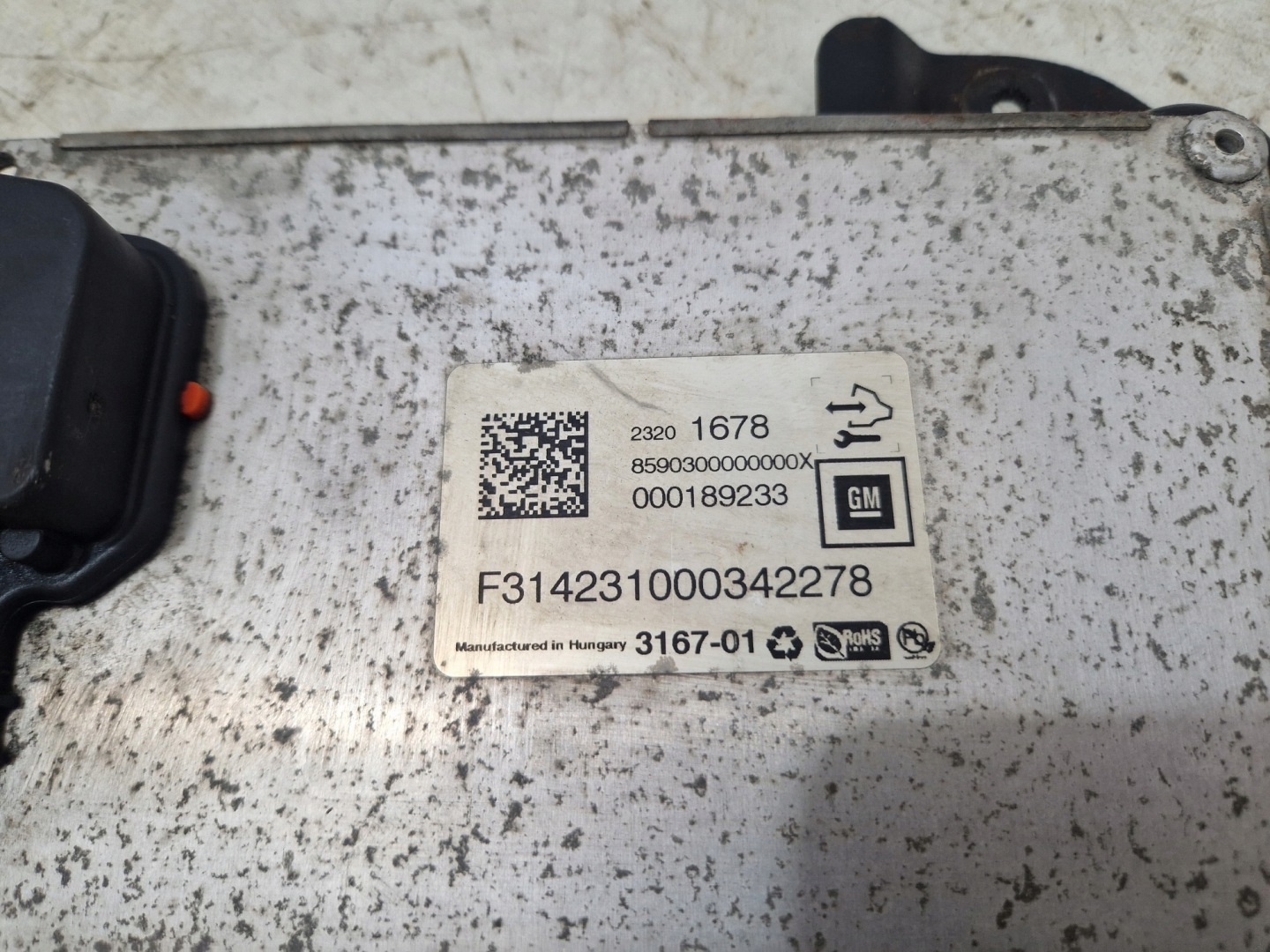 CADILLAC ESCALADE IV 15- 6.2 V8 control unit module springing 23201678