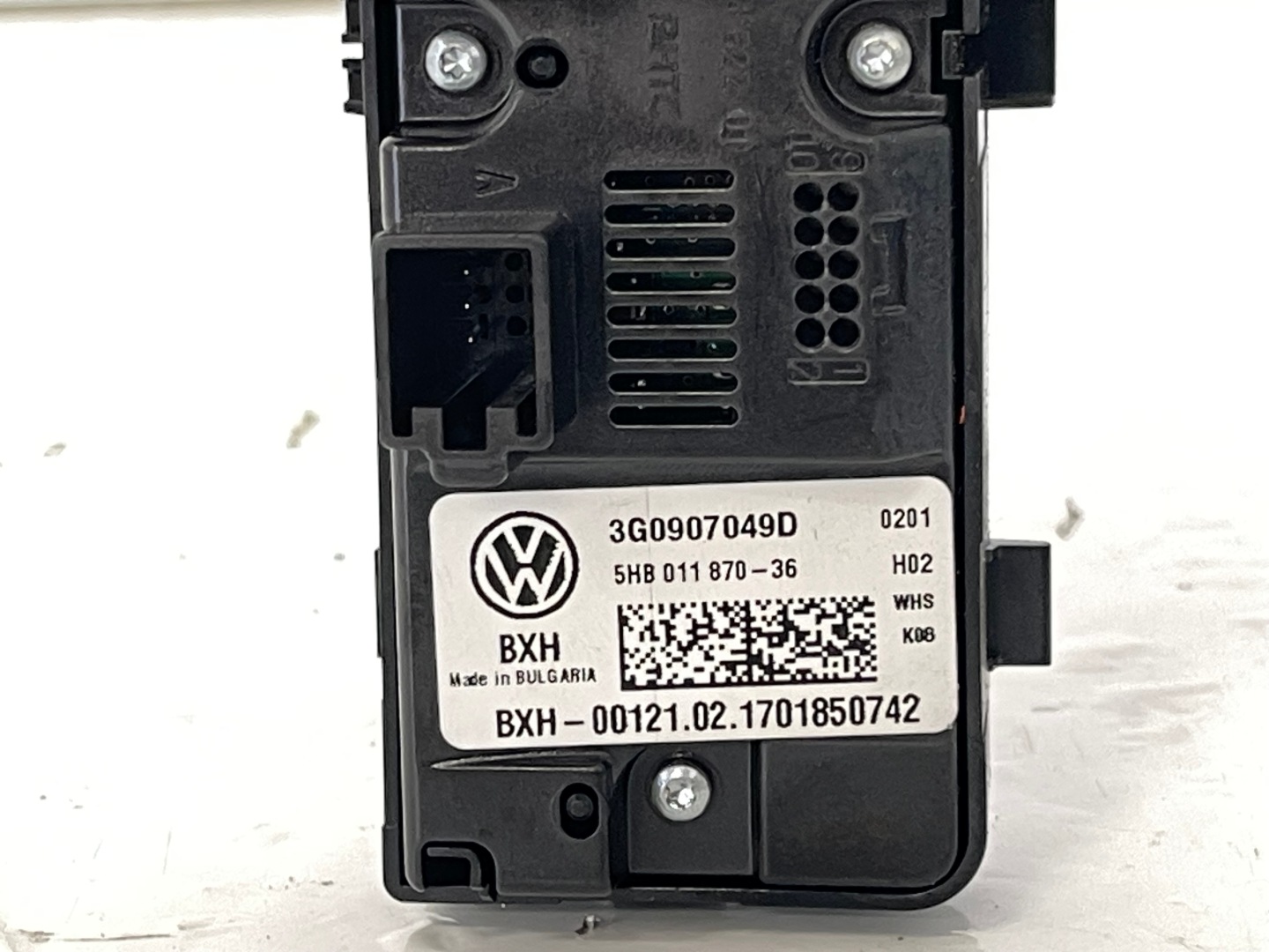VW PASSAT B8 ARTEON Unite commande clima Arrière 3G0907049D