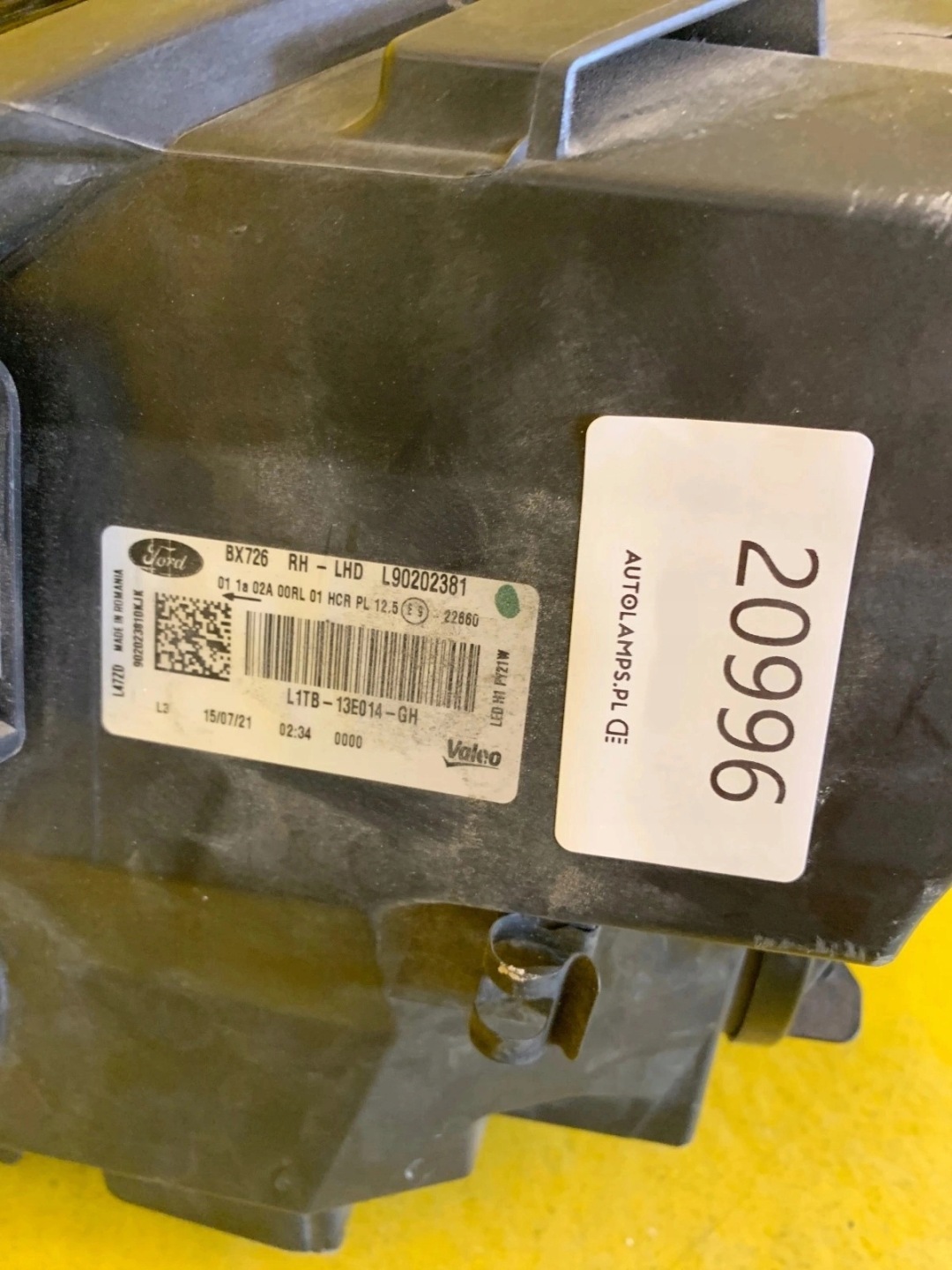 light right Ford Puma II Mk2 full led19- L1T1B-13E014-GH