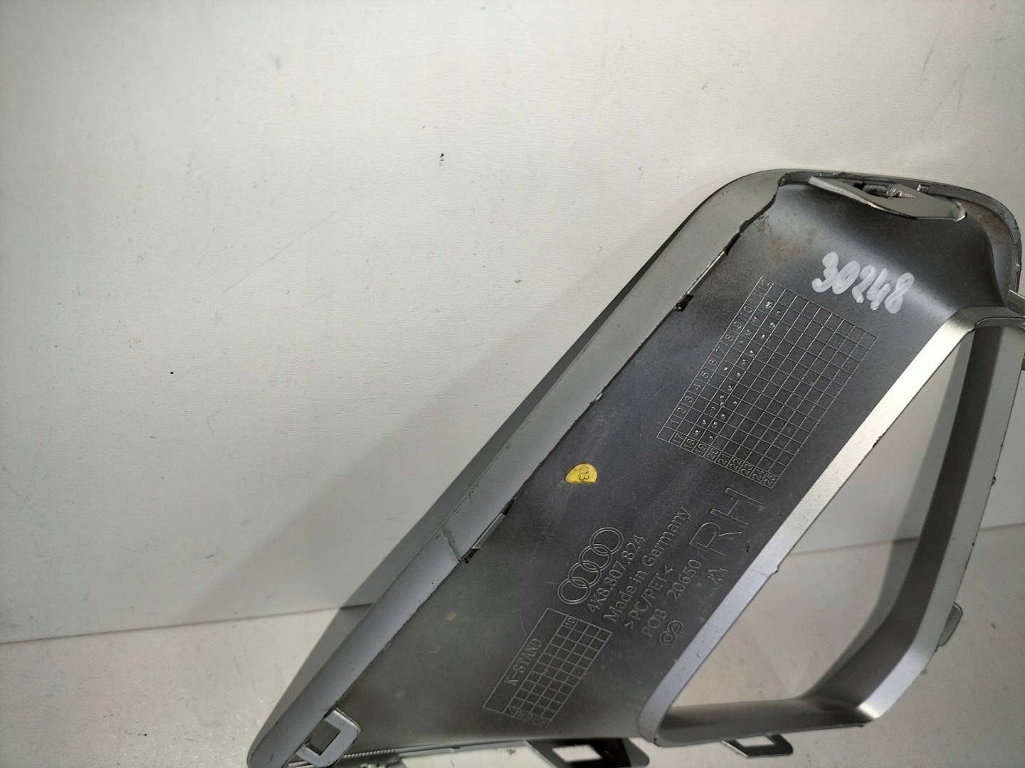 grille grid of a bumper right AUDI A7 C8 18- S-LINE