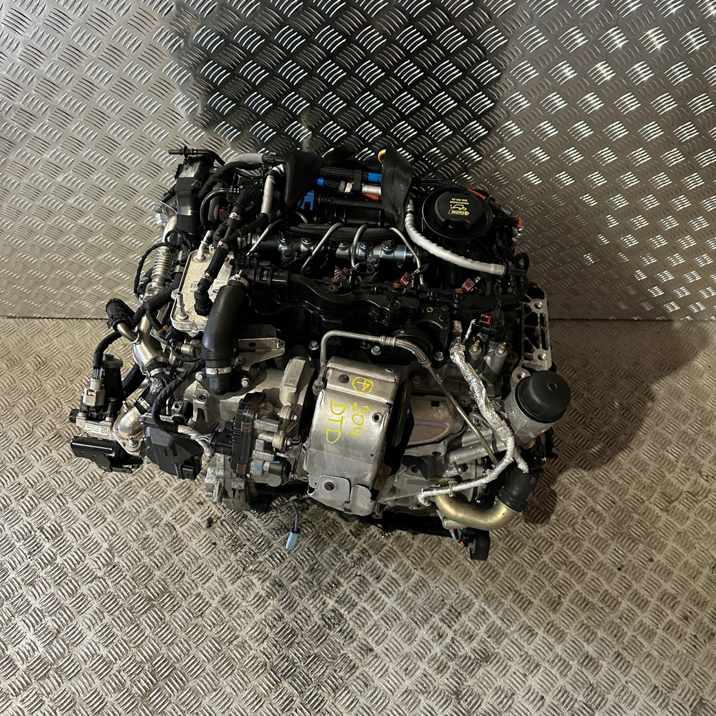 engine MOTOR complete LAND ROVER EVOQUE DISCOVERY SPORT 2.0 DTD 204DTD
