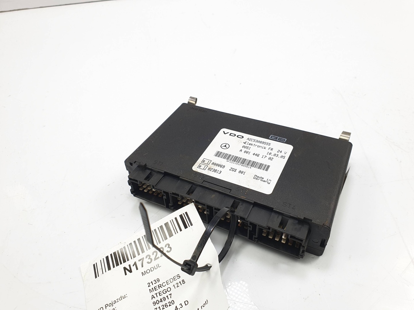 module VDO FR A0014461702 MERCEDES ATEGO 1218