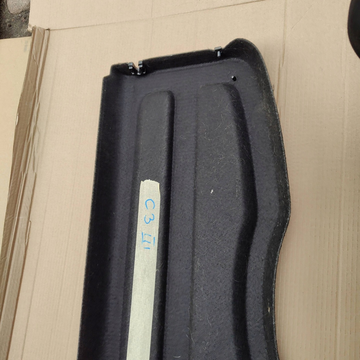 plato boot rear part Citroen C3 III