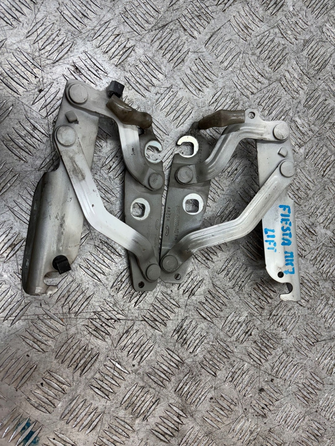 hinge bonnet hinges left right FORD FIESTA MK7 LIFT 12