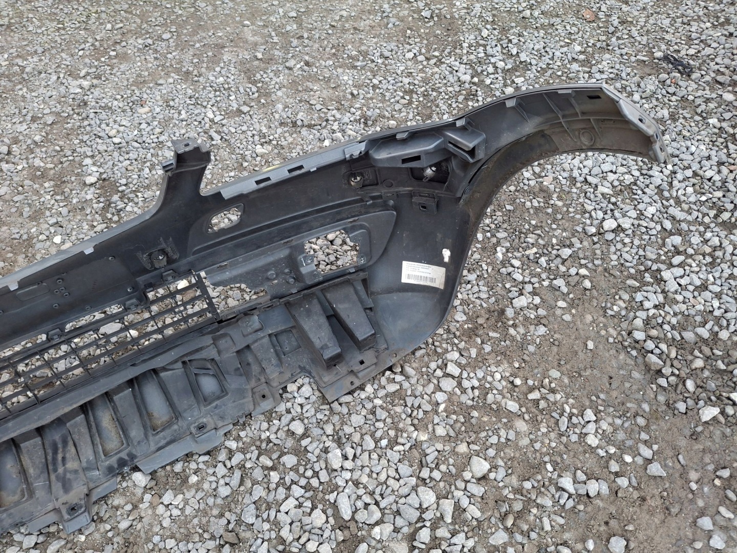 front bumper MERCEDES A-KLASA W169 LIFT 2008R->