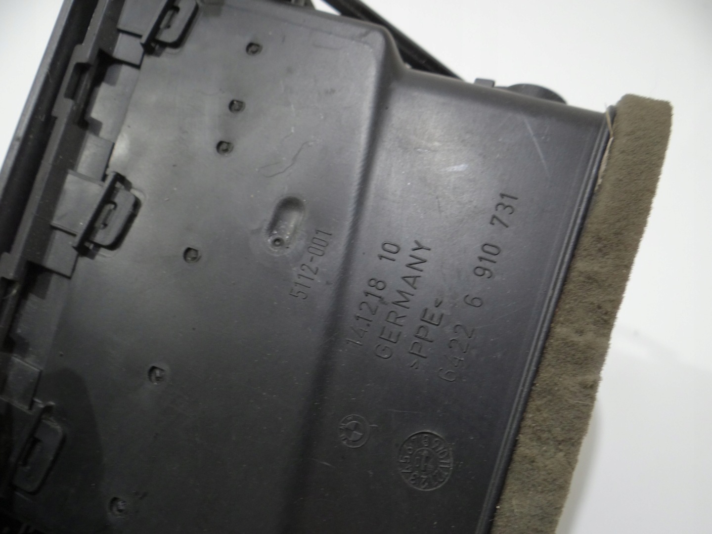 rešetka rešetka ventilacije klimatizacije BMW E60 E61 EU 6910731 (4279296)