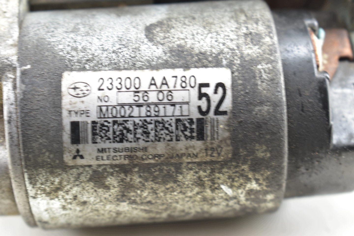 motorino di avviamento SUBARU FORESTER IV OUTBACK IV LEGACY V 2.0 D M002T89171