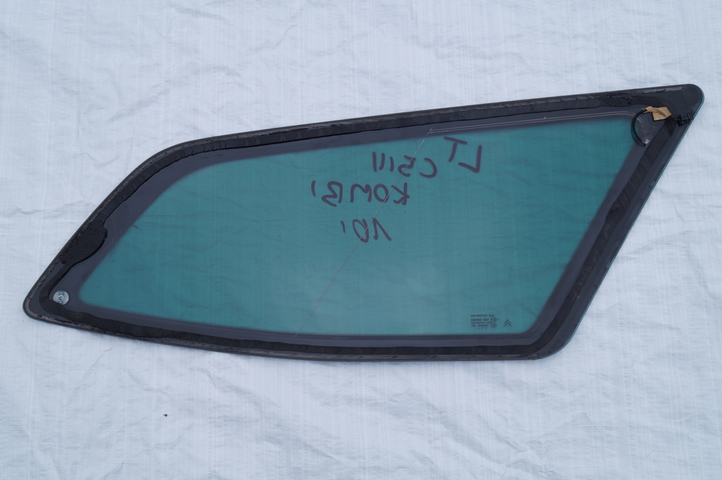 window bodywork rear part left CITROEN C5 III X7 KOMBI