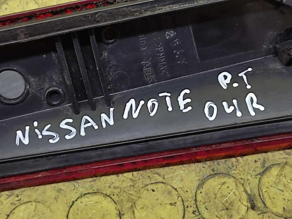 NISSAN NOTE light right rear part