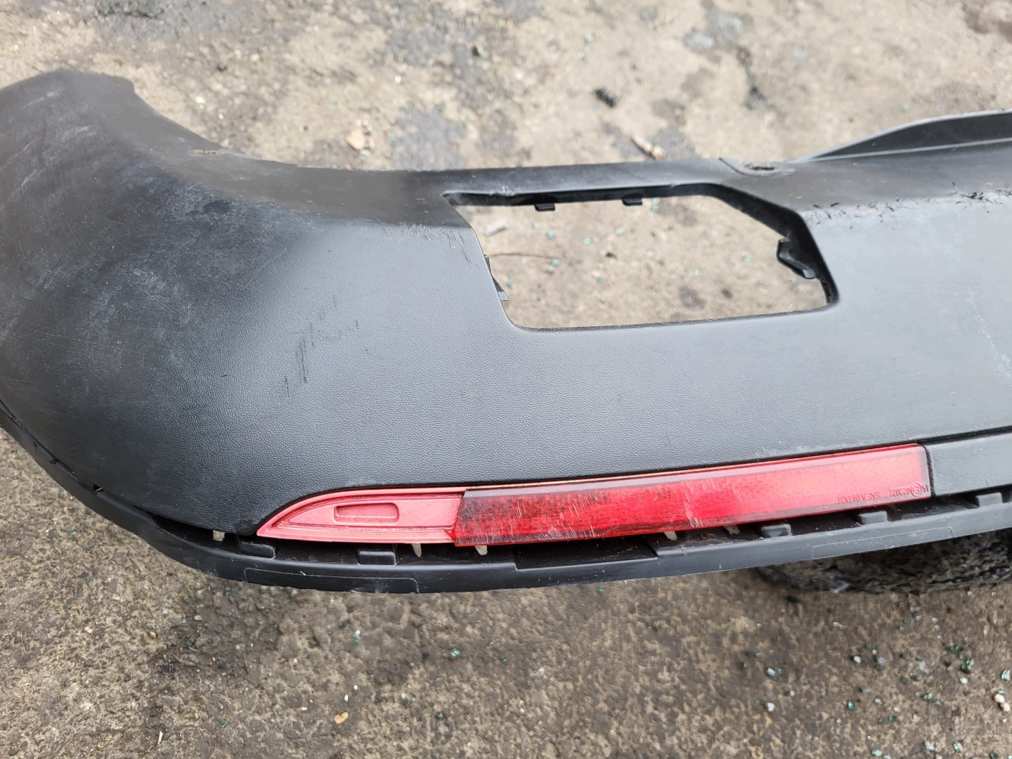 accessori Paraurti posteriore posteriore diffusore spoiler ODBLASK VW GOLF V KOMBI OE
