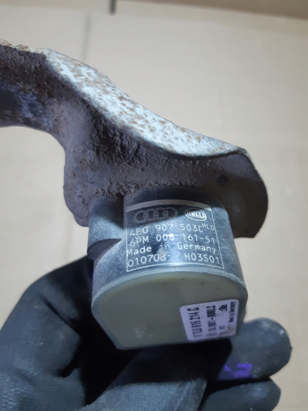 AUDI Q7 4L Sensor POZIOMOWANIA Leuchten 7L0616214C 4E0907503C