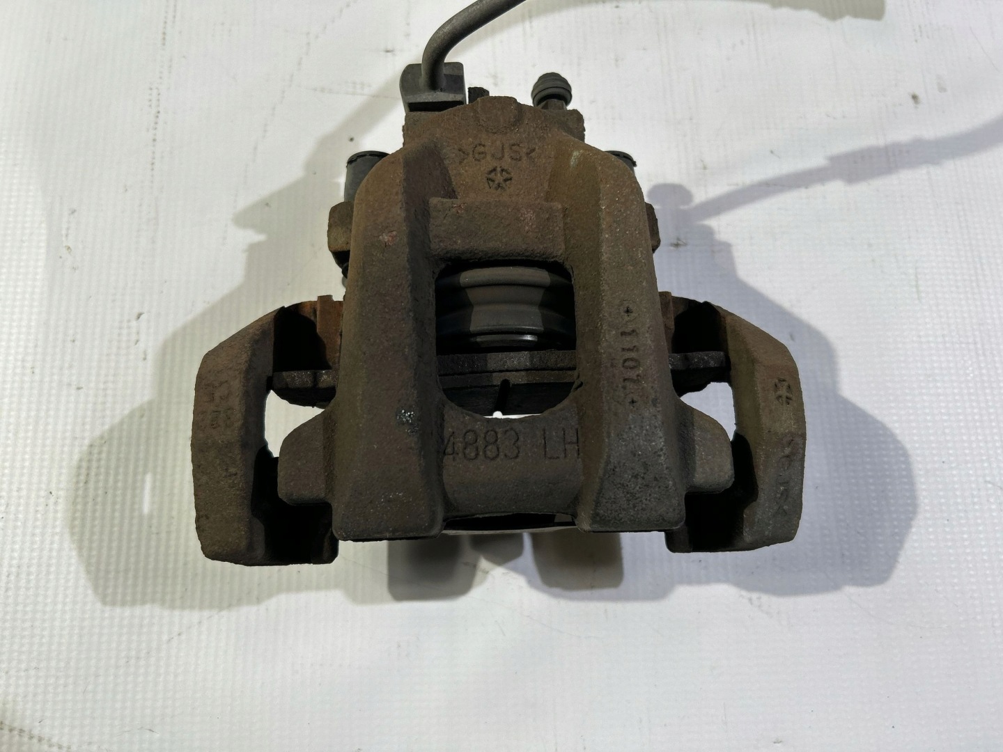 caliper wiring brake rear part rear left Dodge Durango 2014