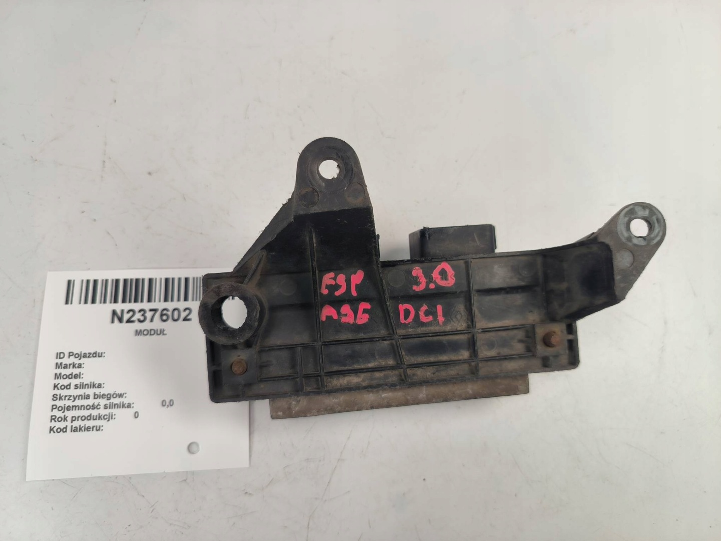 relay plugs glow 8200107009B RENAULT LAGUNA II