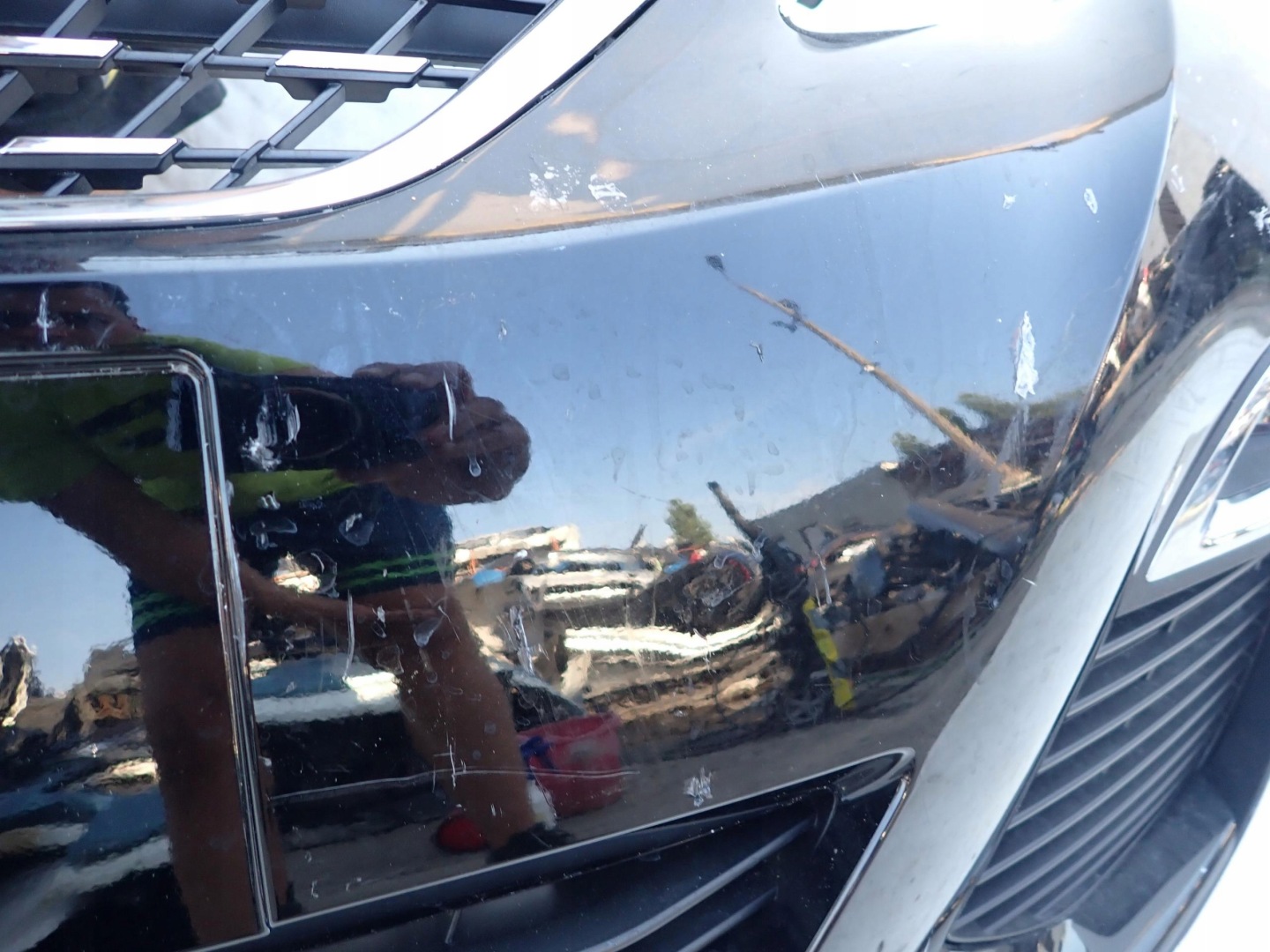 PEUGEOT 3008 II 16- bumper front front 6PDC