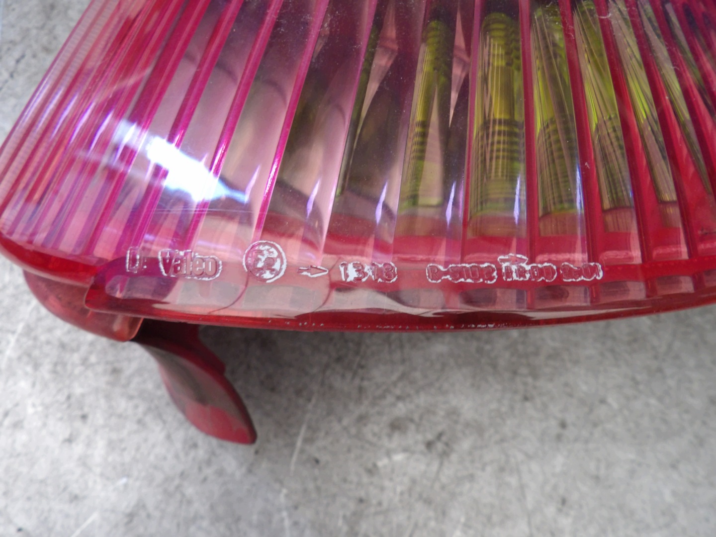 Peugeot 206 kombi light rear right