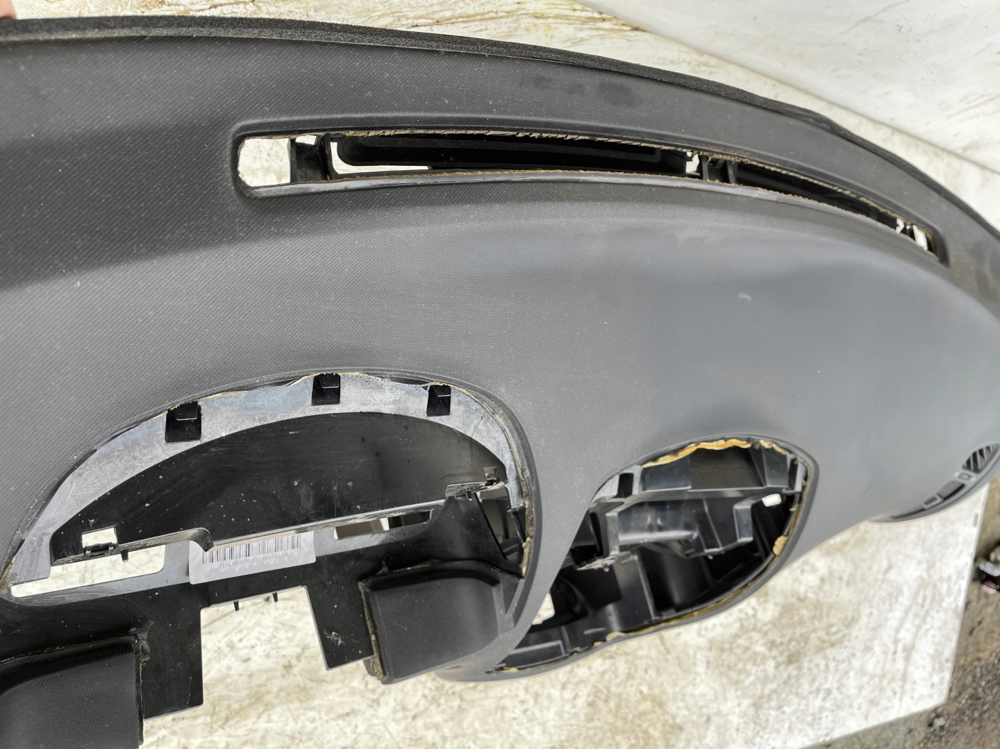 dashboard console airbag KIA CEED and 06-09