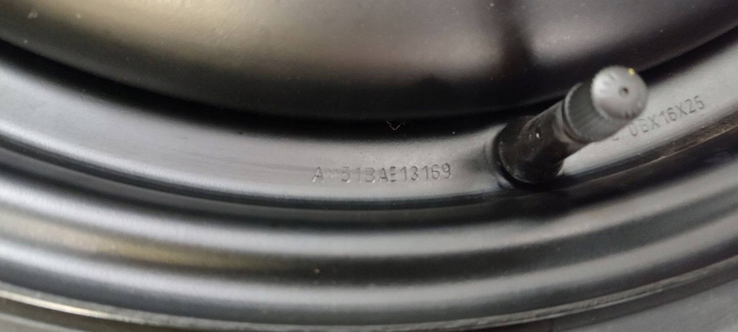 wheel spare spare tyre 16 cali Ford Focus MK3