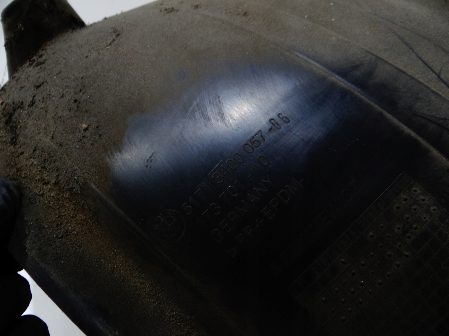 mudguard left rear part BMW X3 E83 LCI 3400057 (17229896)