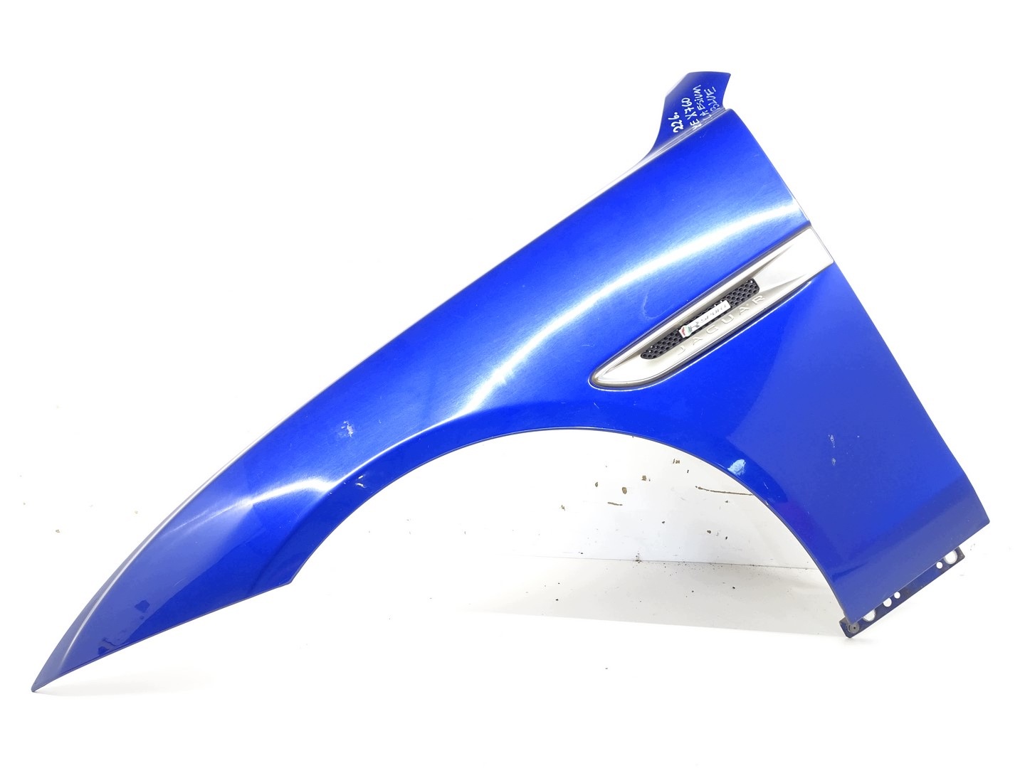 fender left front front JAGUAR XE X760 CAESIUM BLUE
