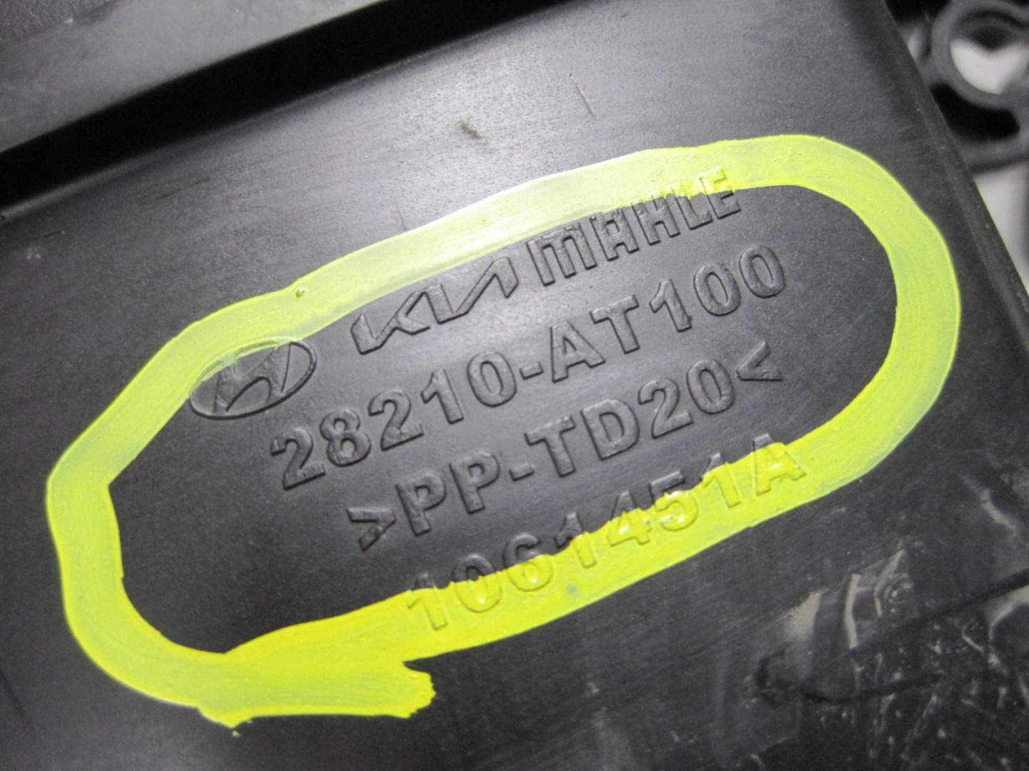 pipe DOLOTOWA intake KIA NIRO CEED 28210-AT100
