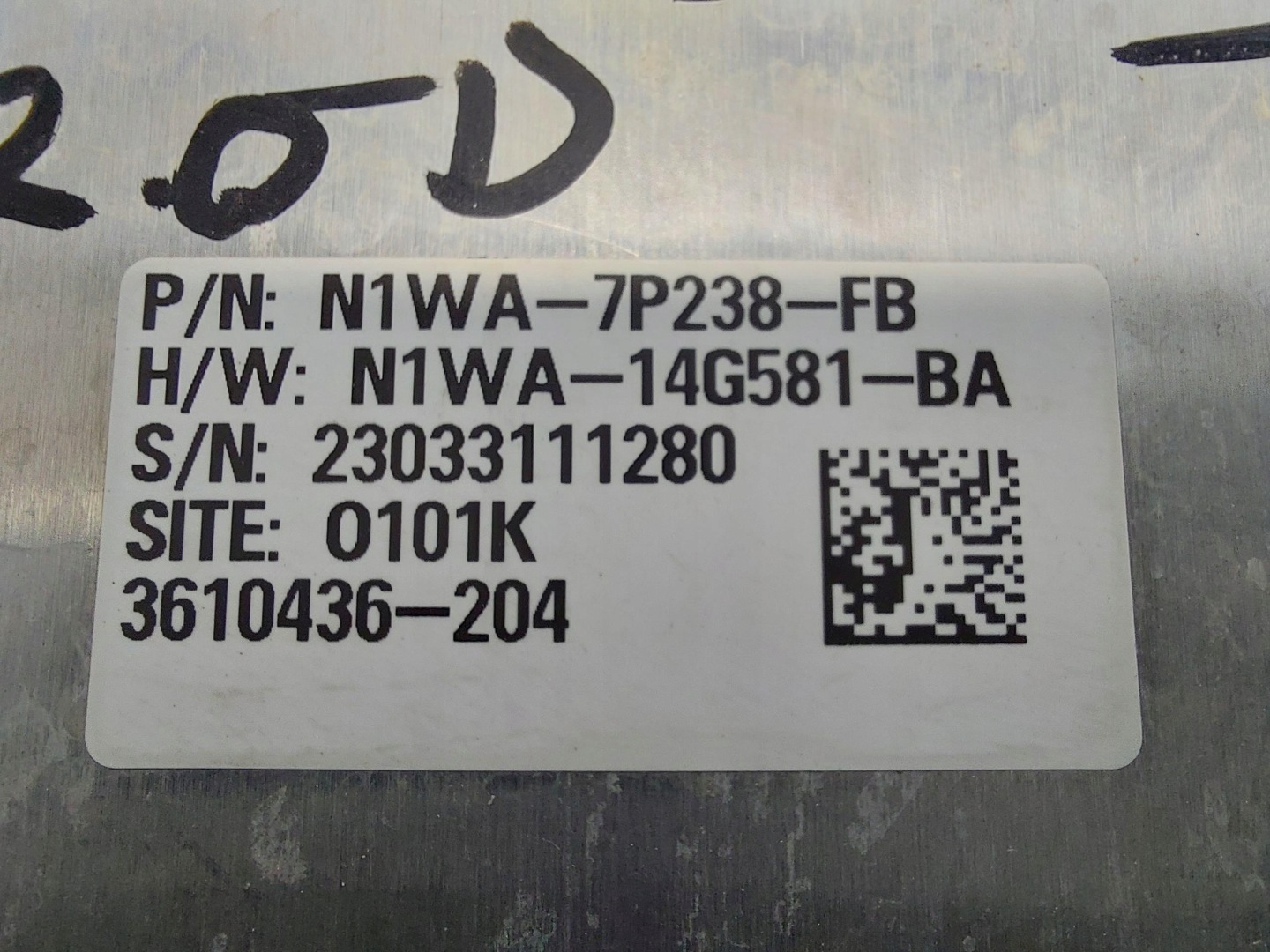 Ford Ranger VI 6 2024r module control unit computer 2.0tdci n1wa-7p238-fb
