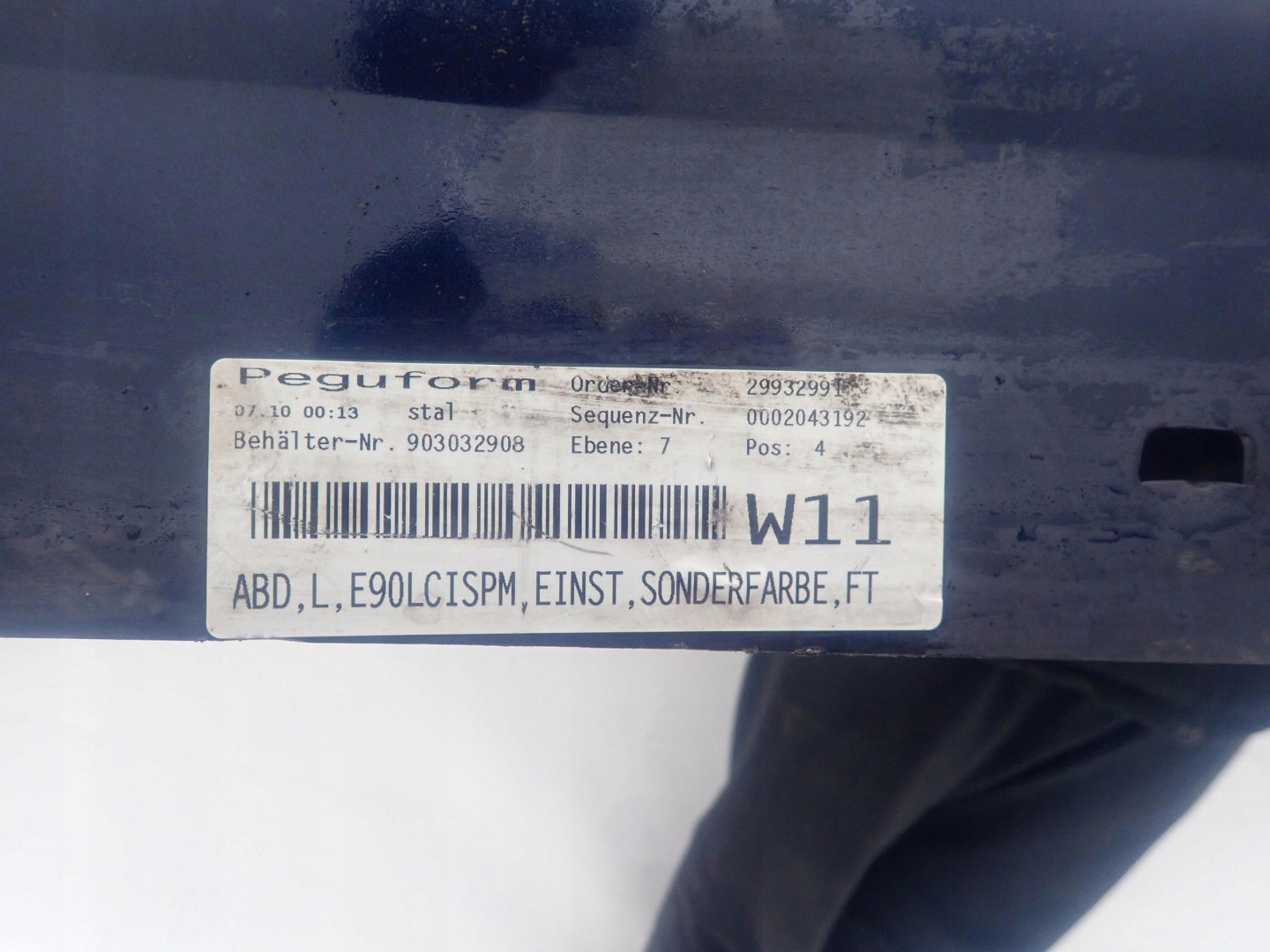 BMW 3 E90 E91 m-packet threshold left moulding threshold