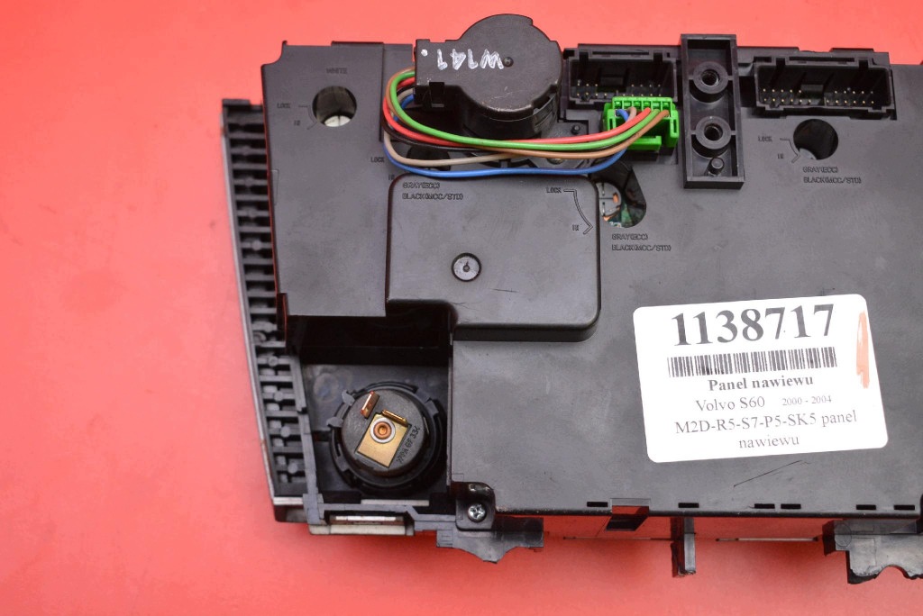 vezérlő panel szellőző KLIMY VOLVO S60 1 és 00-04