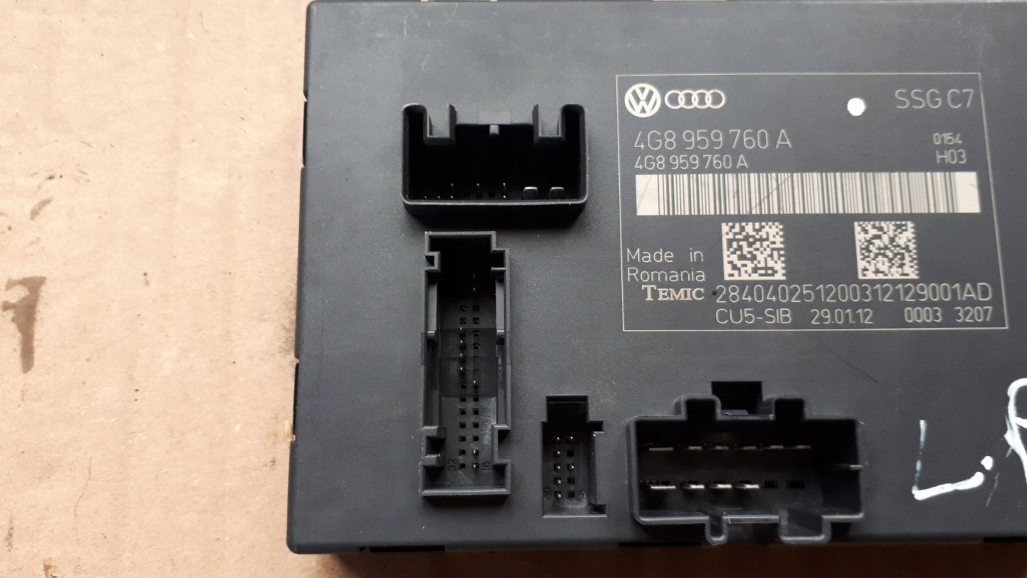 A7 4G module control unit seat 4G8959760A A6 C7