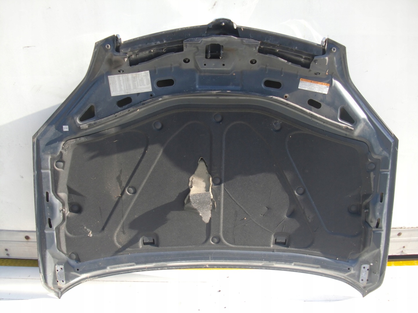 OPEL ANTARA bonnet GRANATOWA grill