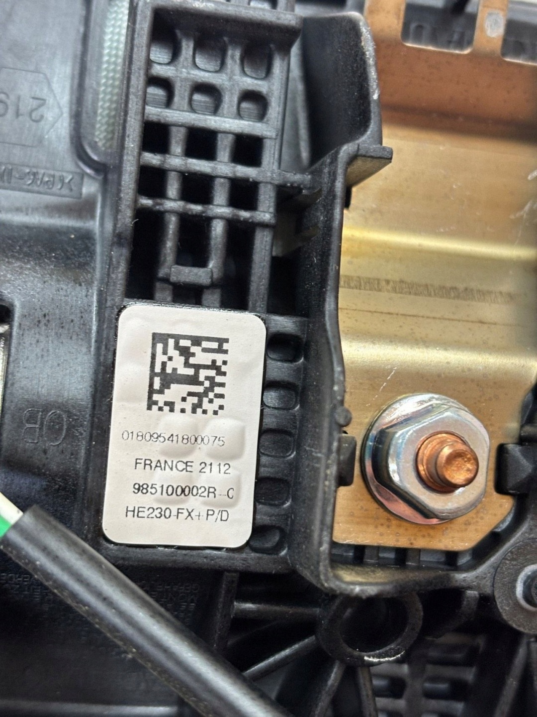 AIRBAG Airbag Deckel RENAULT LAGUNA III 3 07