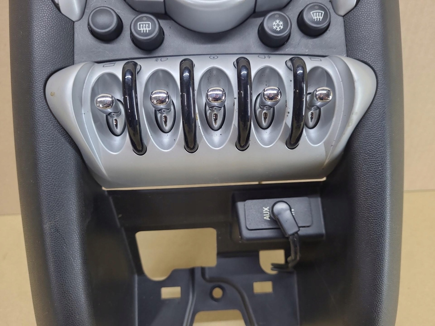 control panel radio Mini Cooper 2 R56 2009 69817002E