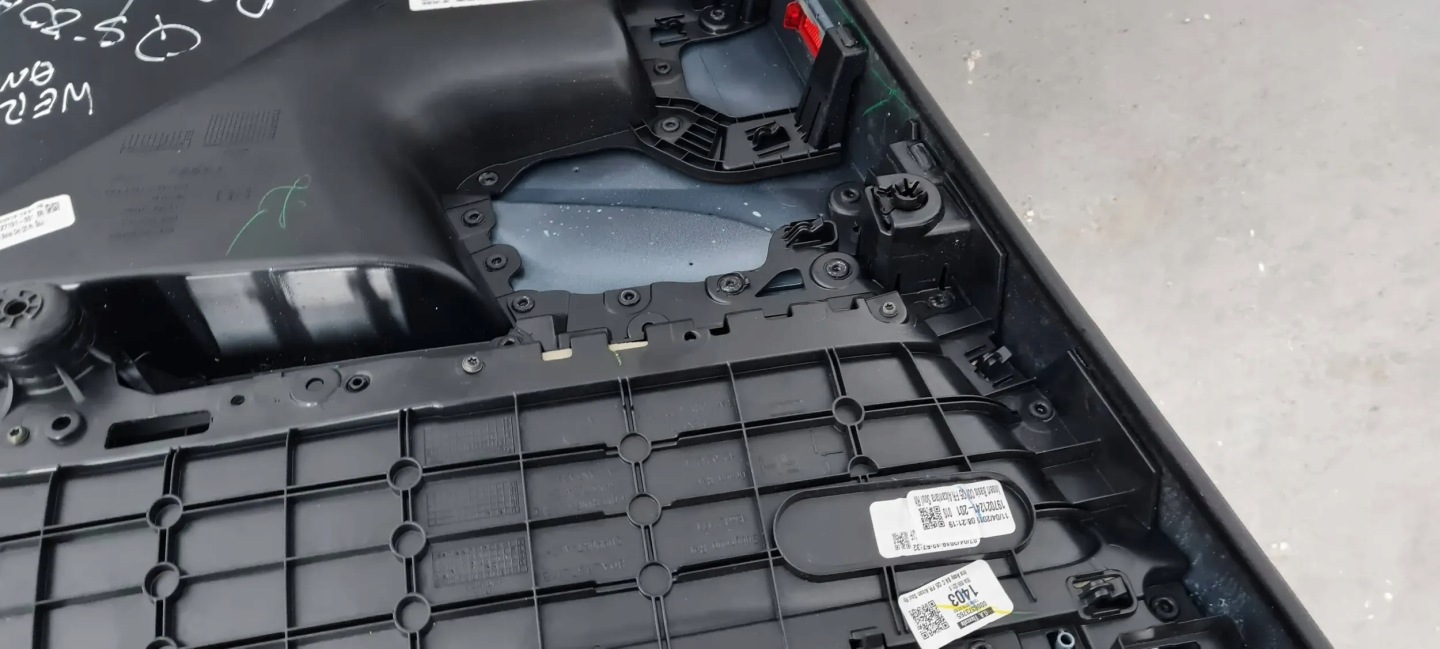Q5 80A side upholstery door right right front ANGLIK ALCANTARA