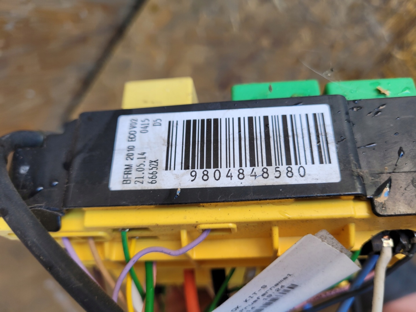 modulo BSM PSA 9804848580