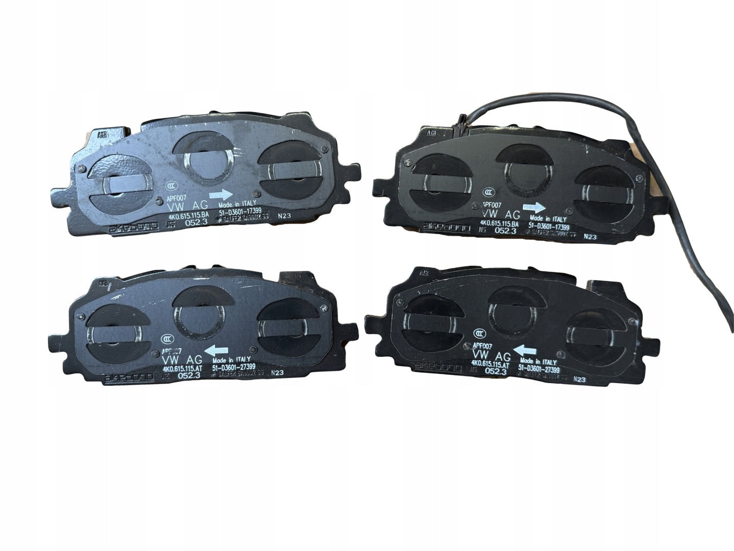 AUDI A6 4K C8 ALLROAD discs plates front 4K0615301G 375MM