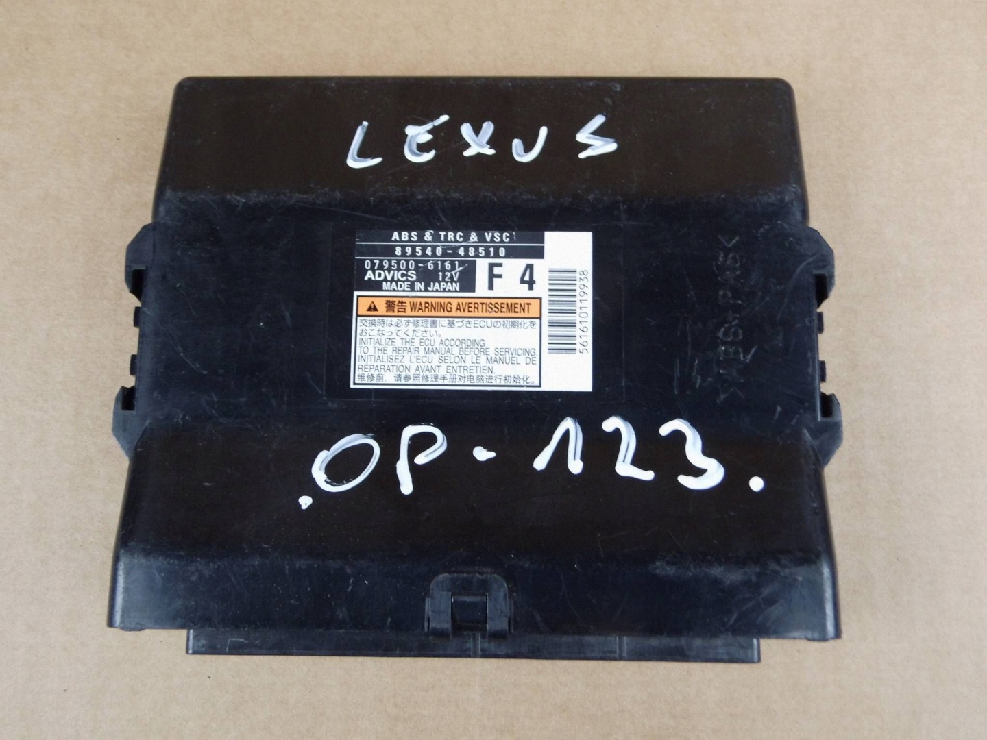 Lexus RX IV řídící jednotka modul brzdy 89540-48510 8954048510