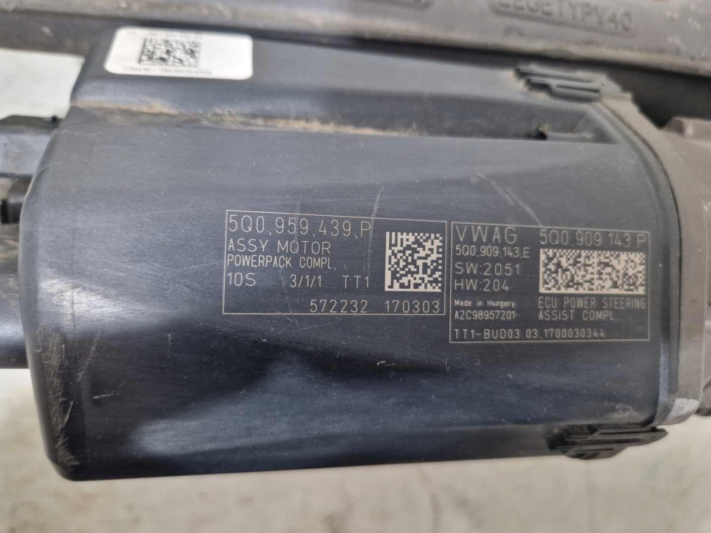 AUDI A3 VW GOLF VII Boîter direction Boîter direction 5Q1423051AB