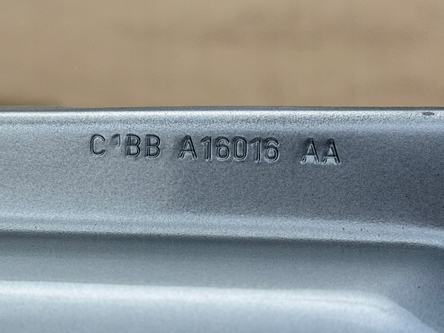 FORD FIESTA MK7 LIFT 2012-2017 fender left front MOONDUST SILVER