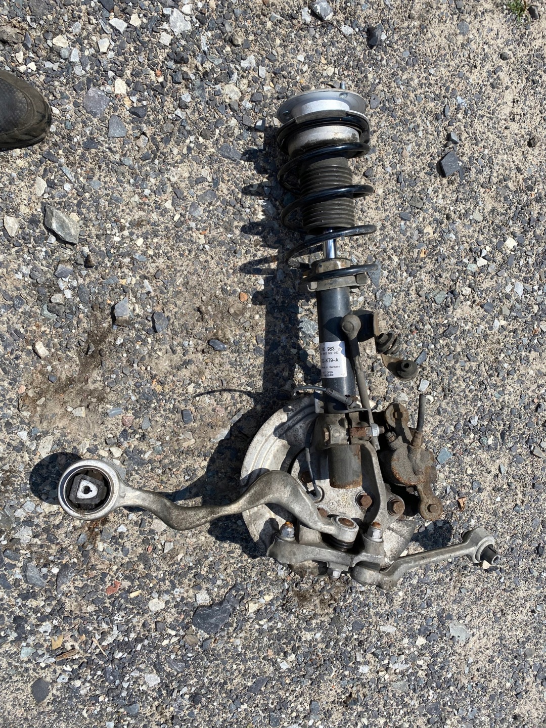 BMW 1 E87 1.6 complete McPherson swing right front