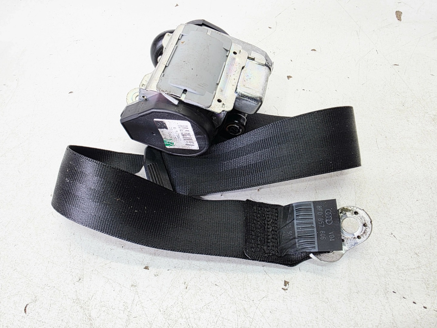 Gurten Sicherheits rechts heck AUDI A5 8F CABRIO 8F0857806