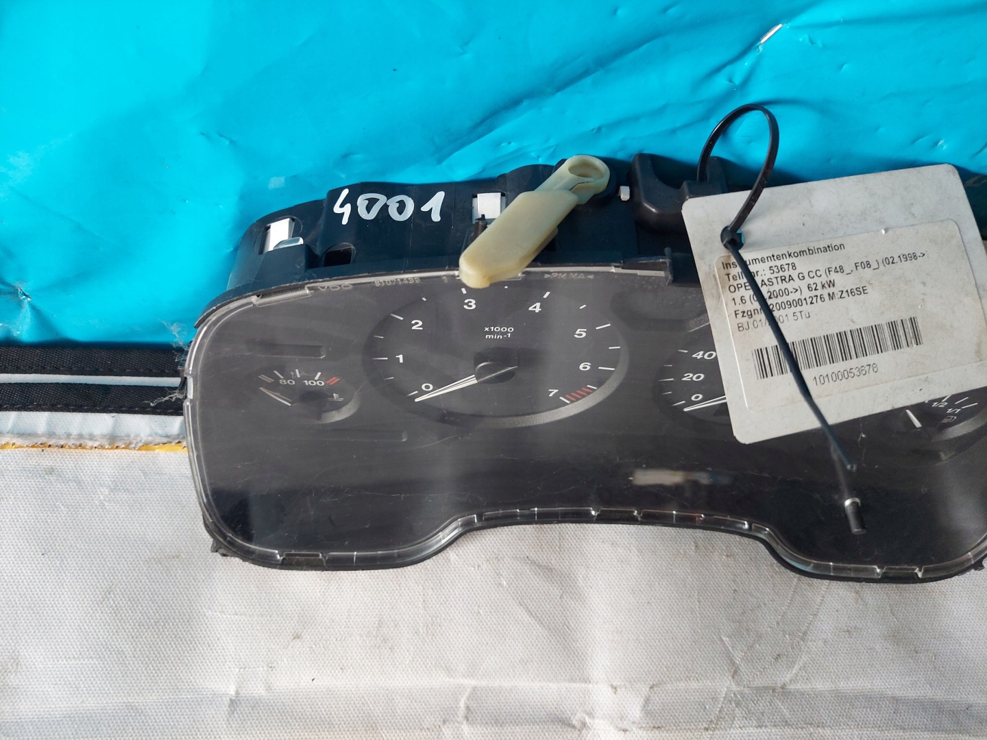 dials clock ASTRA G 1.6 B 09228753EB