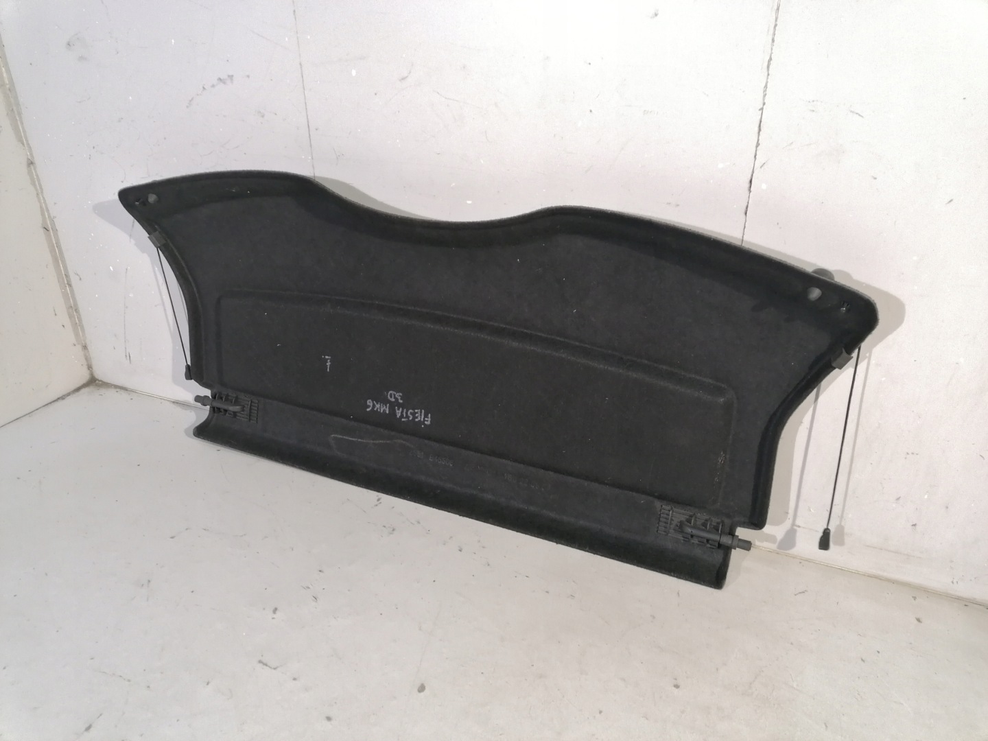 Ford Fiesta MK6 3D plato rear part rear boot