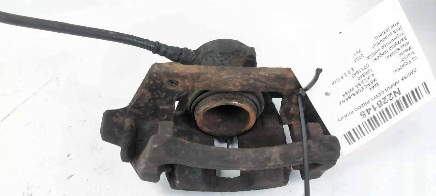 caliper brake front right MERCEDES-BENZ A-KLASA W169