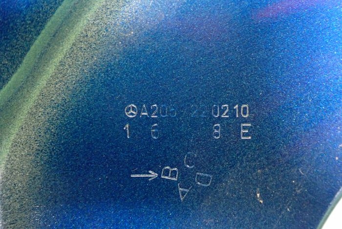 MERCEDES W205 205 C-KLASA door right front front