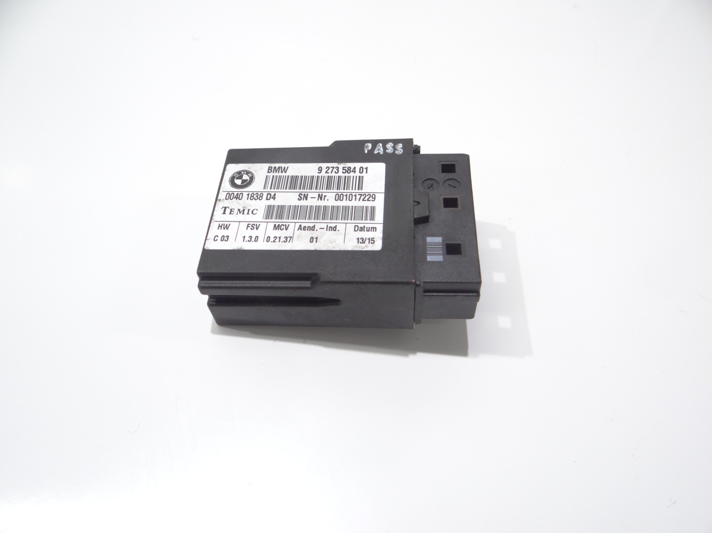 modul Bedienteil SITZ BMW F32 9273584