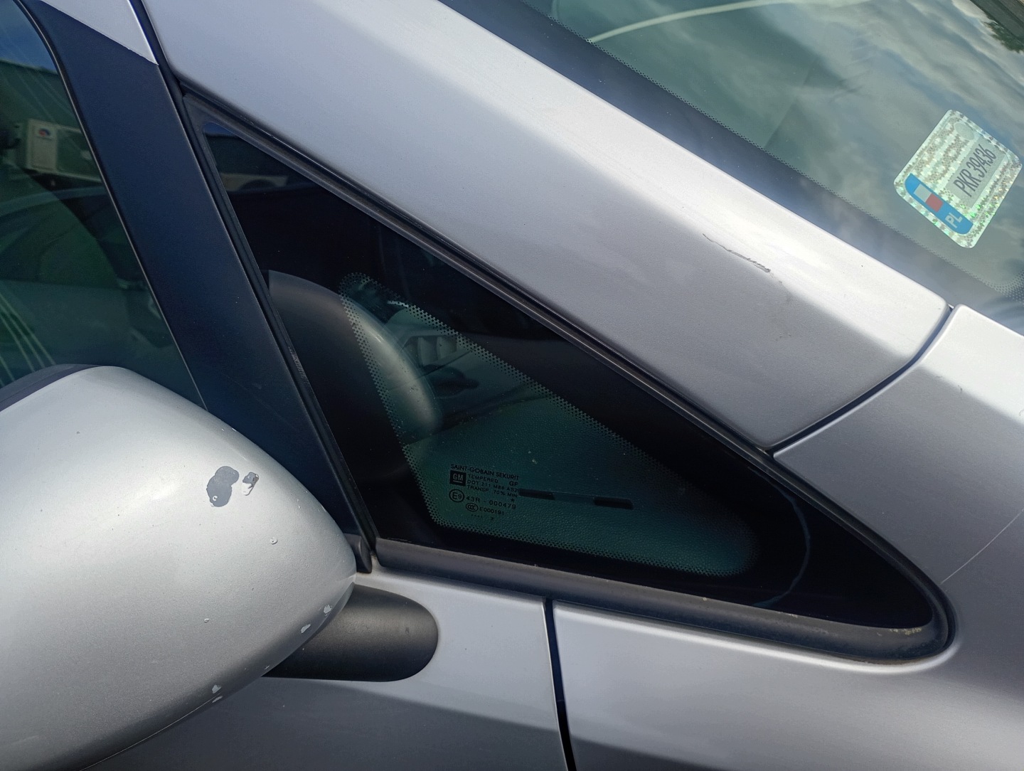 window side bodywork right front OPEL CORSA D 06-14