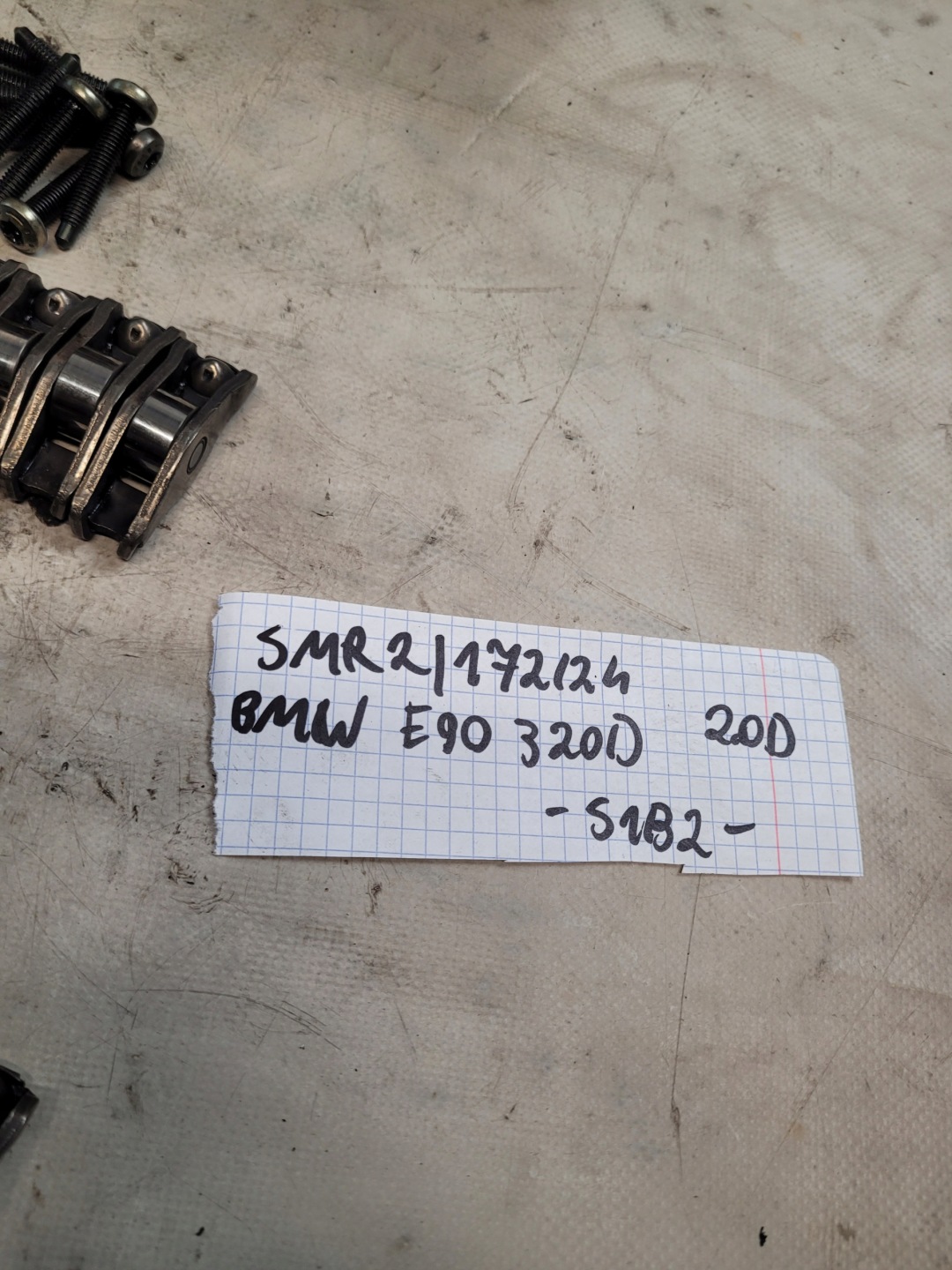 head. OE 778121102 + HYDROPOPYCHACZE BMW E90 05r. 2.0D M47T