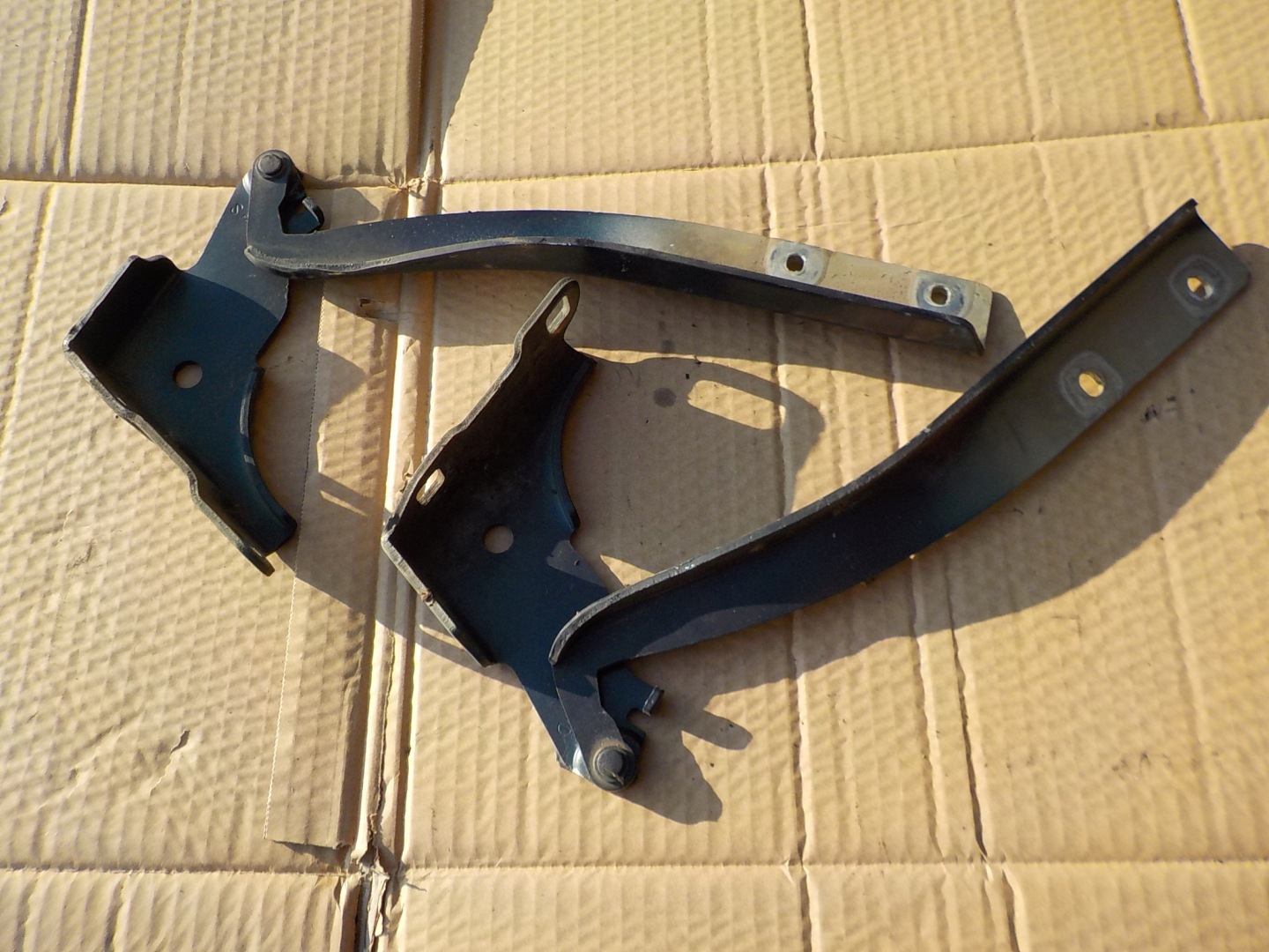 hinge bonnets left right komplet fiat grande punto 2008r