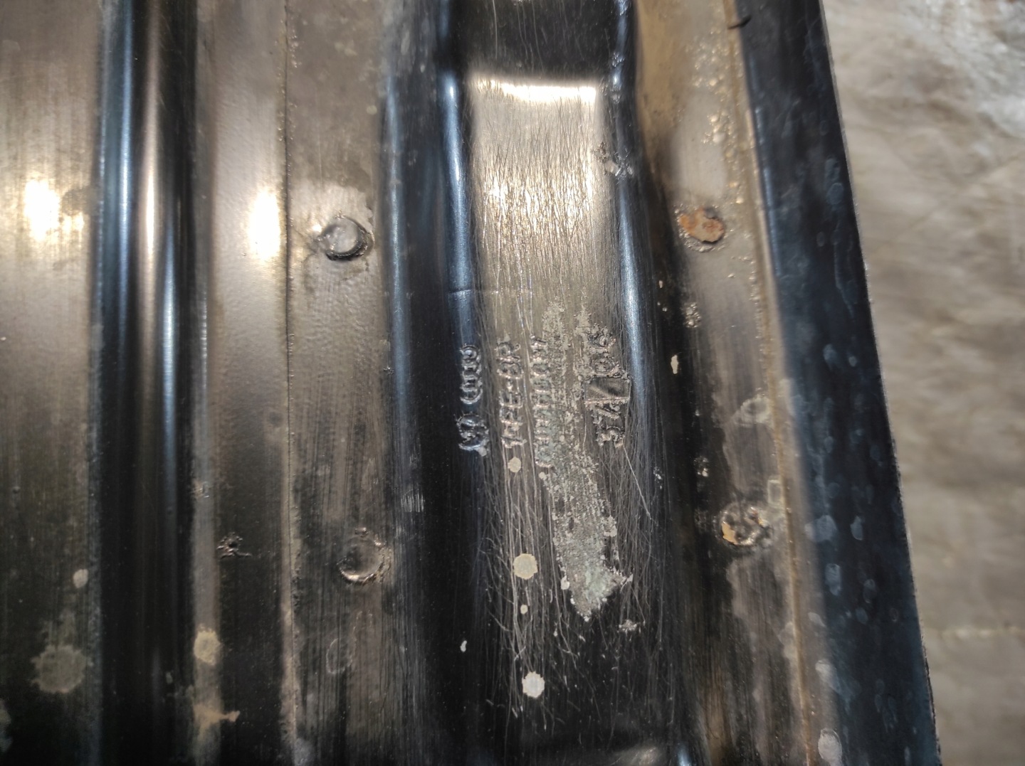 support panel for radiators pillar VW VOLKSWAGEN FOX 1.2 B